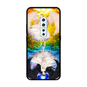 Ốp Lưng in cho Vivo V17 Pro Mẫu Thiên Thần Ác Quỷ - Hàng Chính Hãng