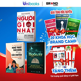 Combo Đỉnh Cao Bán Hàng: Để Trở Thành Người Bán Hàng giỏi Nhất Thế Giới, Nghệ Thuật Bán Hàng, Phù Thủy Ngôn Từ