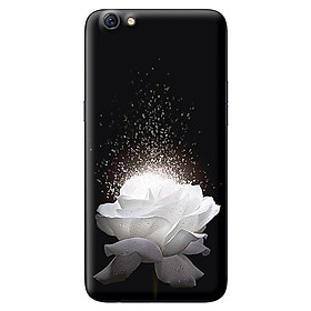Ốp lưng cho Oppo Neo 9S hoa trắng 1 - Hàng chính hãng