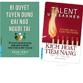 Sách - Combo Bí Quyết Tuyển Dụng Và Đãi Ngộ Người Tài + Kích Hoạt Tiềm Năng - FirstNews