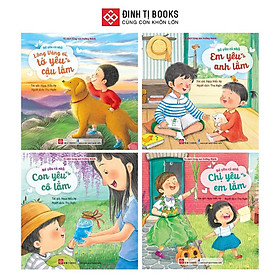 Sách - Bé Yêu Cả Nhà - Nuôi Dưỡng Tình Yêu Thương Và Eq Cho Trẻ 2 - 8 Tuổi - Đinh Tị Books