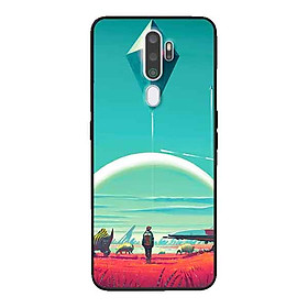 Ốp Lưng in cho Oppo A9 2020 Mẫu Thế Giới Cổ Đại - Hàng Chính Hãng