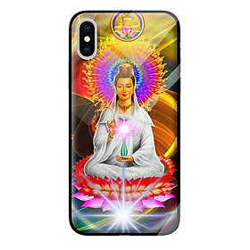 Ốp kính cường lực cho iPhone XS phật 3 - Hàng chính hãng