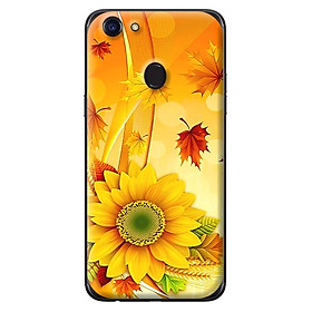 Ốp in cho Oppo F5 Youth NỀN VÀNG HOA 2 - Hàng chính hãng