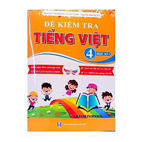 Sách - Đề Kiểm Tra Tiếng Việt 4 - Học Kì 1 (cánh diều)