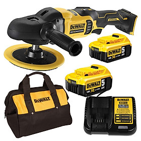 MÁY ĐÁNH BÓNG PIN CẦM TAY 180MM 18V DEWALT DCM849P2- HÀNG CHÍNH HÃNG