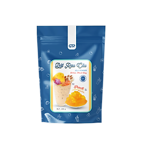 Bột Rau Câu (Jelly) hương Đào(200g/gói), Bột rau câu (Jelly) giòn dẻo
