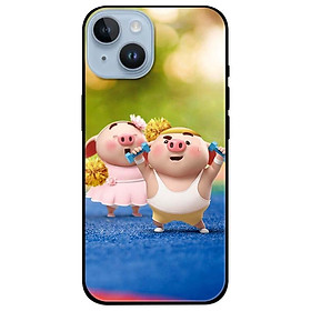 Ốp lưng dành cho Iphone 14 - Iphone 14 Plus - Iphone 14 Pro - Iphone 14 Pro Max - Hai Chú Heo Thể Dục