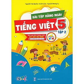 Sách - Bài tập hằng ngày Tiếng Việt 5 tập 2 (Kết nối tri thức)