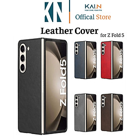 Ốp Lưng Case Da Dành Cho Samsung Galaxy Z Fold 5, Kai.N Leather Cover - HÀNG CHÍNH HÃNG