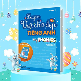 Sách - Luyện Viết Chữ Đẹp Tiếng Anh - My Phonics Grade 1 - Megabook