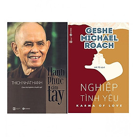 Sách - Nghiệp Tình Yêu + Hạnh Phúc Cầm Tay - Thái Hà Books