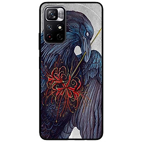 Ốp lưng dành cho Xiaomi Redmi Note 11 5G - Redmi Note 11T - Redmi Note 11S - Chú Chim Cầm Hoa