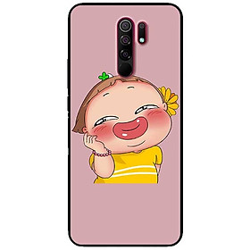 Ốp lưng dành cho Xiaomi Redmi 9 mẫu Quỳnh Áo Vàng