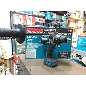 MÁY KHOAN BÚA, VẶN VÍT DÙNG PIN 18V (1.5 - 13 MM) MAKITA DHP481Z (KHÔNG KÈM PIN VÀ SẠC) - HÀNG CHÍNH HÃNG