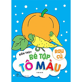 Bé Tập Tô Màu - Rau Củ - Bản Quyền