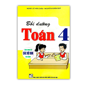 Sách - Bồi dưỡng toán 4 (dùng chung cho các bộ sgk hiện hành)