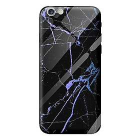 Ốp kính cho iPhone 6s mẫu NỀN ĐÁ HOA 4 - Hàng chính hãng
