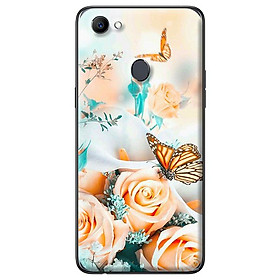 Ốp lưng cho Oppo F7 NỀN HOA HỒNG 2 - Hàng chính hãng
