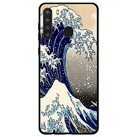Ốp lưng dành cho Samsung Galaxy A21 mẫu Sóng Biển Nhật