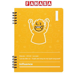 Sổ Lò Xo Note DISC? A5 - Kẻ Ngang - 160 Trang 80gsm - The Sun - I