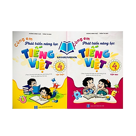 Sách - Combo cùng em phát triển năng lực tiếng việt 4 - tập 1 + 2