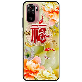 Ốp lưng dành cho Xiaomi Mi Note 10 mẫu Cá và Mẫu Đơn
