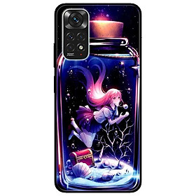 Ốp lưng dành cho Xiaomi Redmi Note 11 4G mẫu Cô Gái Trong Lọ