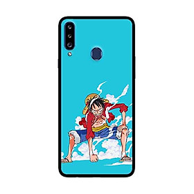 Ốp Lưng Dành Cho Samsung Galaxy A20s mẫu Mũ Rơm Hệ 2 - Hàng Chính Hãng