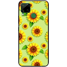 Ốp lưng dành cho Realme C15 mẫu Hoa Hướng Dương 2020