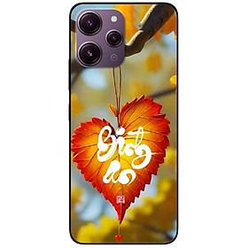 Ốp lưng cho Xiaomi Redmi 12 4G - Redmi Note 12 4G - 12 Pro 4G - 12 Pro 5G - Lá Bình An - Hàng Chính Hãng