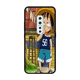 Ốp Lưng in cho Vivo V17 Pro Mẫu Mũ Rơm Nhí - Hàng Chính Hãng