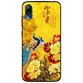 Ốp lưng dành cho Vsmart Star mẫu Công Và Hoa