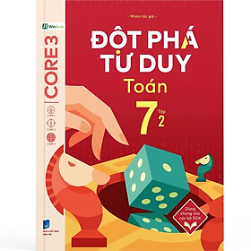 Sách - Đột Phá Tư Duy Toán 7 Tập 2 - Bản Quyền - Nhiều tác giả - NXB Dân Trí - WinBooks