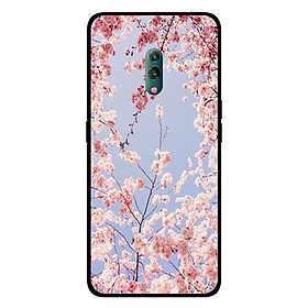 Ốp Lưng in cho Oppo K3 Mẫu Hoa Đào - Hàng Chính Hãng