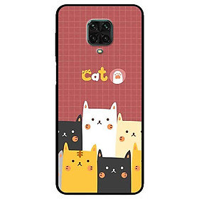 Ốp lưng dành cho Xiaomi Redmi 9s - 9 Pro - 9 Promax mẫu Mèo Nâu