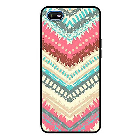 Ốp Lưng in cho Oppo A1K Mẫu Thổ Cẩm - Hàng Chính Hãng