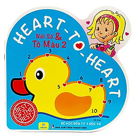 Heart To Heart - Nối Số Và Tô Màu 2