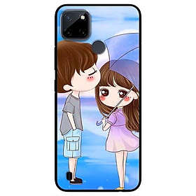 Ốp lưng dành cho Realme C21Y - C25Y mẫu Cặp Đôi Xanh