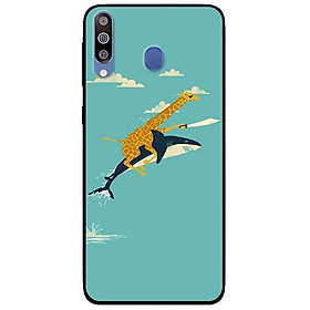 Ốp lưng dành cho Samsung M30 mẫu Cá Phi Hươu