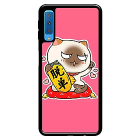 Ốp lưng cho Samsung Galaxy A50  mẫu MÈO 88 - Hàng chính hãng