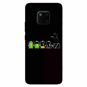 Ốp lưng in cho Huawei Mate 20 Pro Cạn Pin