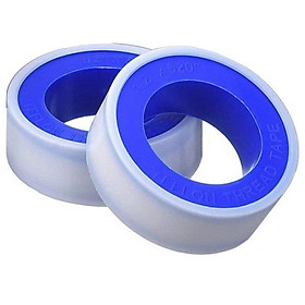 Combo 2 Cuộn Băng Keo Non Dài 10m Rộng 1cm - Keo tan quấn van, ren ống nước hạn chế rò rỉ