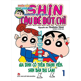 Shin Cậu Bé Bút Chì - Phiên Bản Hoạt Hình Màu - Tập 1