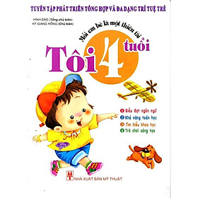 Sách - Mỗi Em Bé Là Một Thiên Tài - Tôi 4 Tuổi - Tân Việt Books