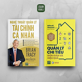 Sách - Combo 2 Cuốn: Phương Pháp Quản Lý Chi Tiêu Hiệu Quả Và Đơn Giản + Nghệ Thuật Quản Lý Tài Chính Cá Nhân - 1980 Books