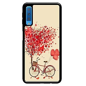 Ốp lưng cho Samsung Galaxy A7 2018 XE ĐẠP VÀ CÂY 2 - Hàng chính hãng