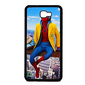 Ốp Lưng in cho Samsung J5 Prime Mẫu Nhện Áo Vàng - Hàng Chính Hãng