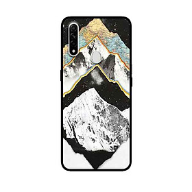 Ốp Lưng in cho Oppo A31 Mẫu NỀN Núi Vũ Trụ - Hàng Chính Hãng