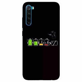 Ốp lưng in cho Xiaomi Redmi Note 8 Cạn Pin